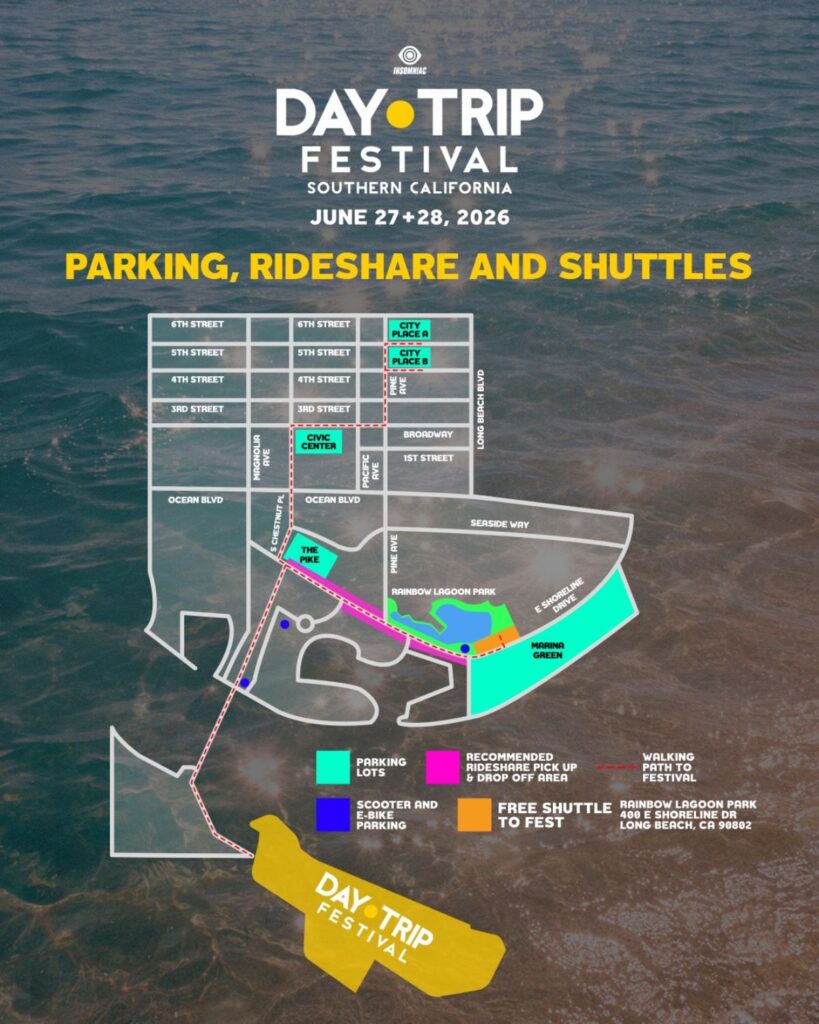 Parking, Rideshare & Shuttles for Day Trip 2026. (Day Trip)