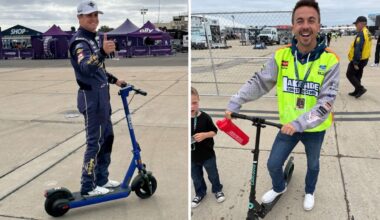 At NASCAR’s San Diego race, the most popular vehicles are … scooters?