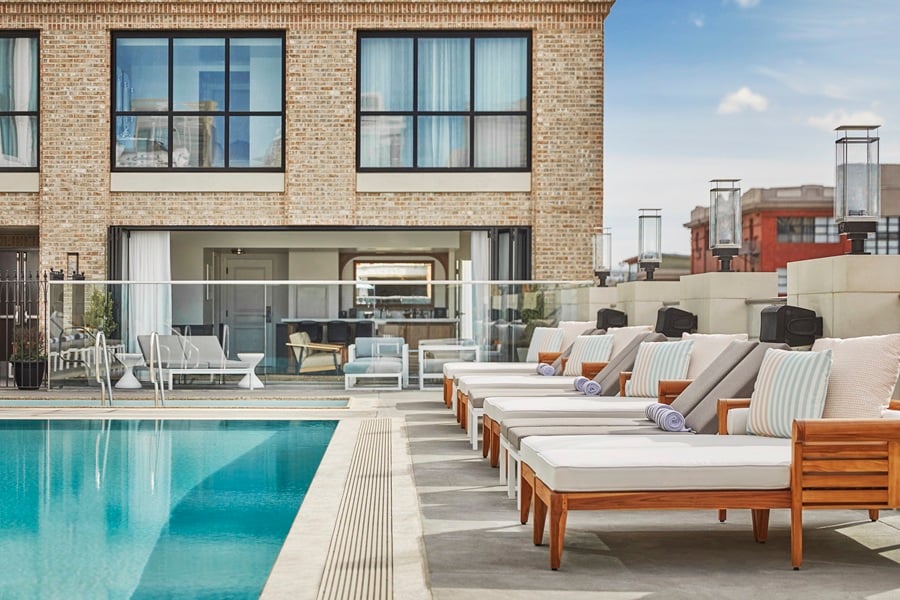Golden Hour poolside bites at The Pool House Pendry San Diego