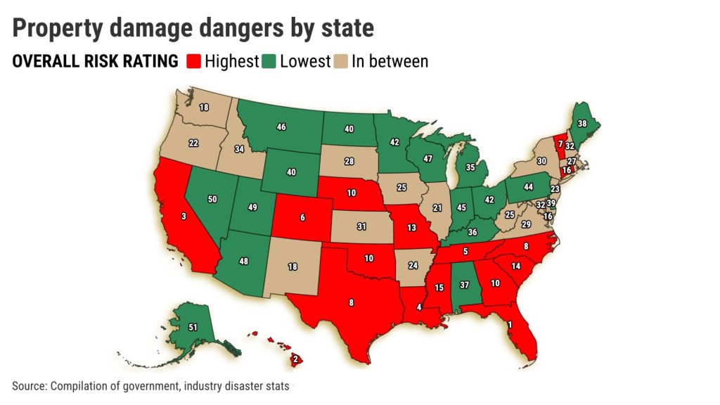 California ranked nation’s No. 3 spot for natural disaster risks – Orange County Register