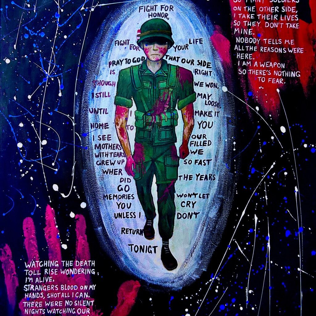Ramona High grad Brando Duran takes top prize in Ramona VFW art contest – San Diego Union-Tribune