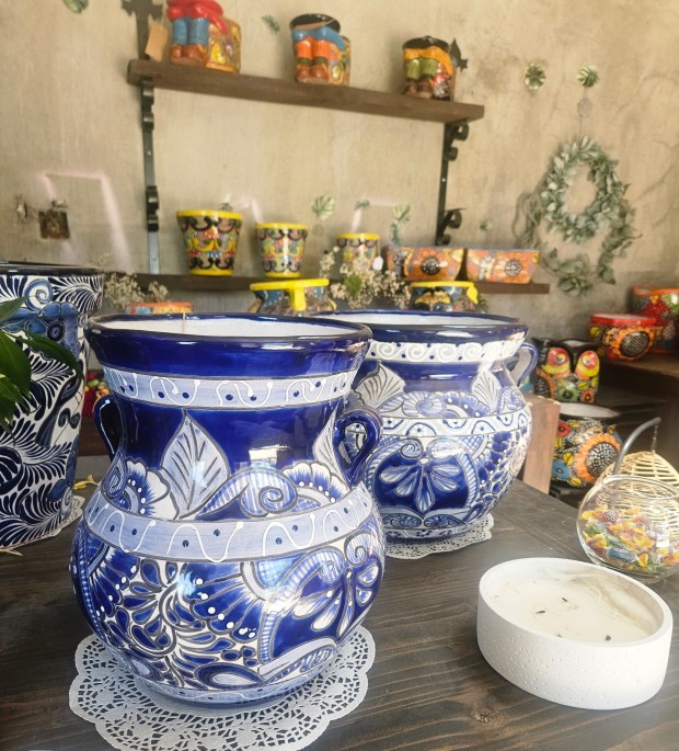 Lily Serratos moved her pottery business to Ramona after selling pottery in Chula Vista for 11 years. (Courtesy Susan White)