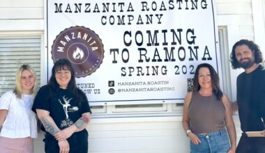 Manzanita Roasting Co. set to open a Ramona coffee house – San Diego Union-Tribune