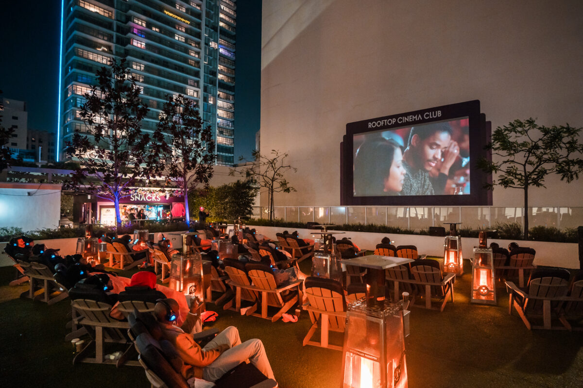 Rooftop Cinema Club fireside films