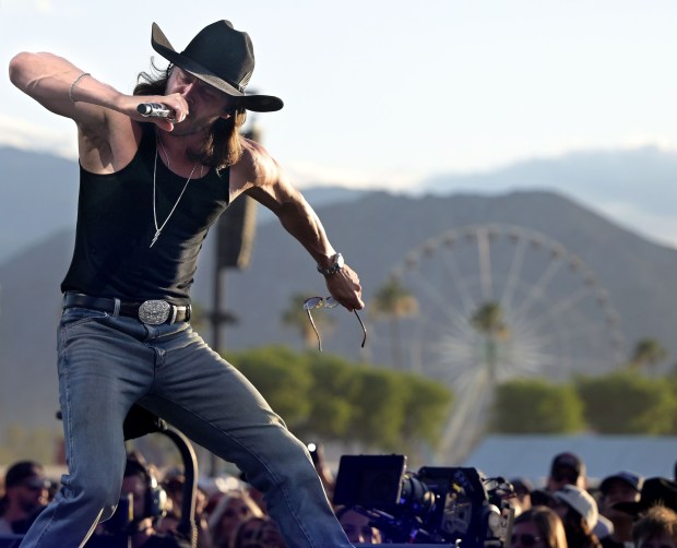 Country music artist Warren Zeiders, seen here at the 2021 Stagecoach Country Music Festival in Indio, will perform July 3 at the San Diego County Fair. (SCNG)