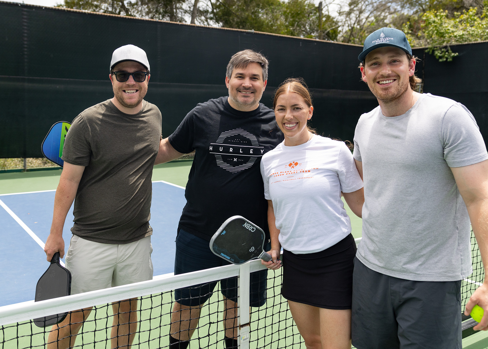 Carl Block, Justin Betyar, Sienna Johnson, Arthur Johnson (Jon Clark)