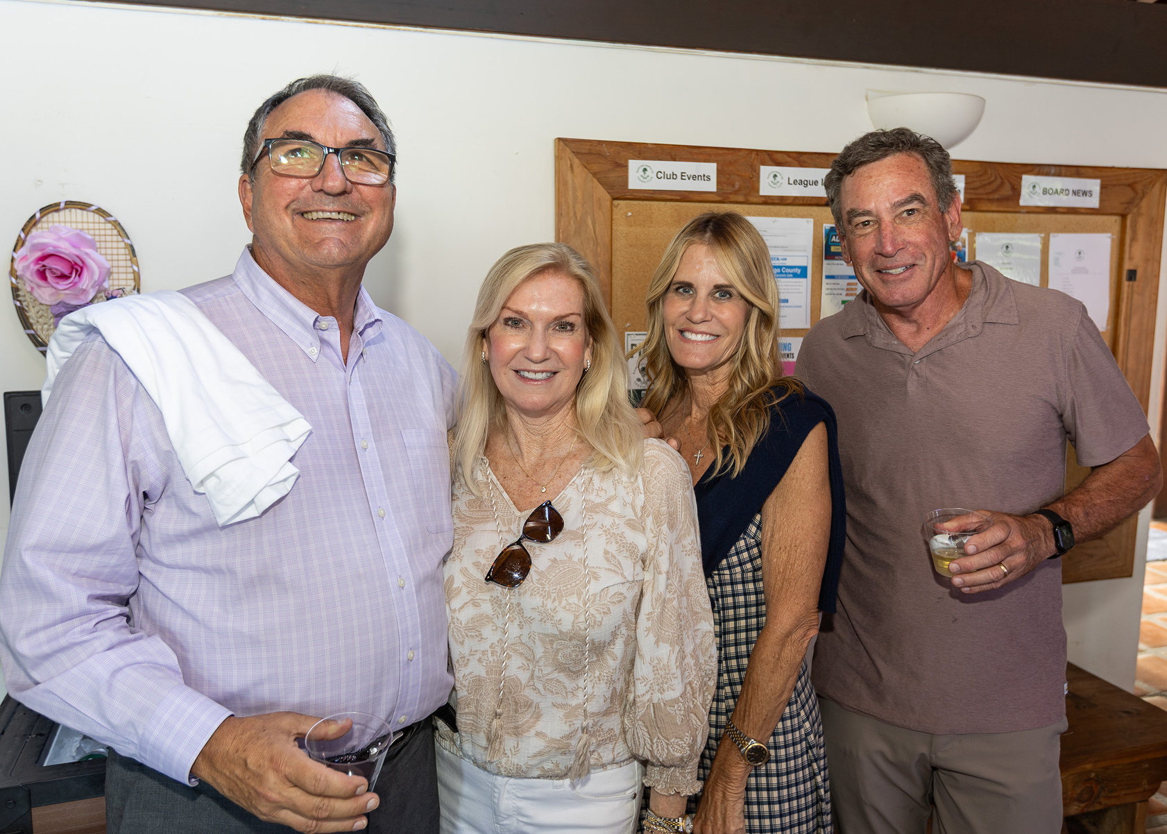 George and Susan Yermanos, Kim and Rick Puttkammer (Jon Clark)
