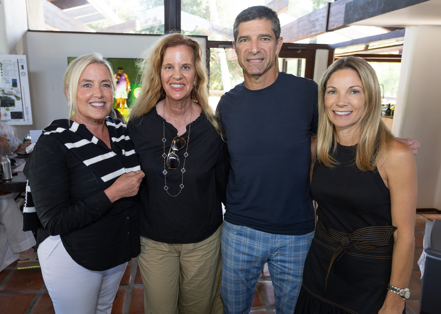 Molly Edwards, Valerie Verdult, Todd and Sally LaRocca (Jon Clark)
