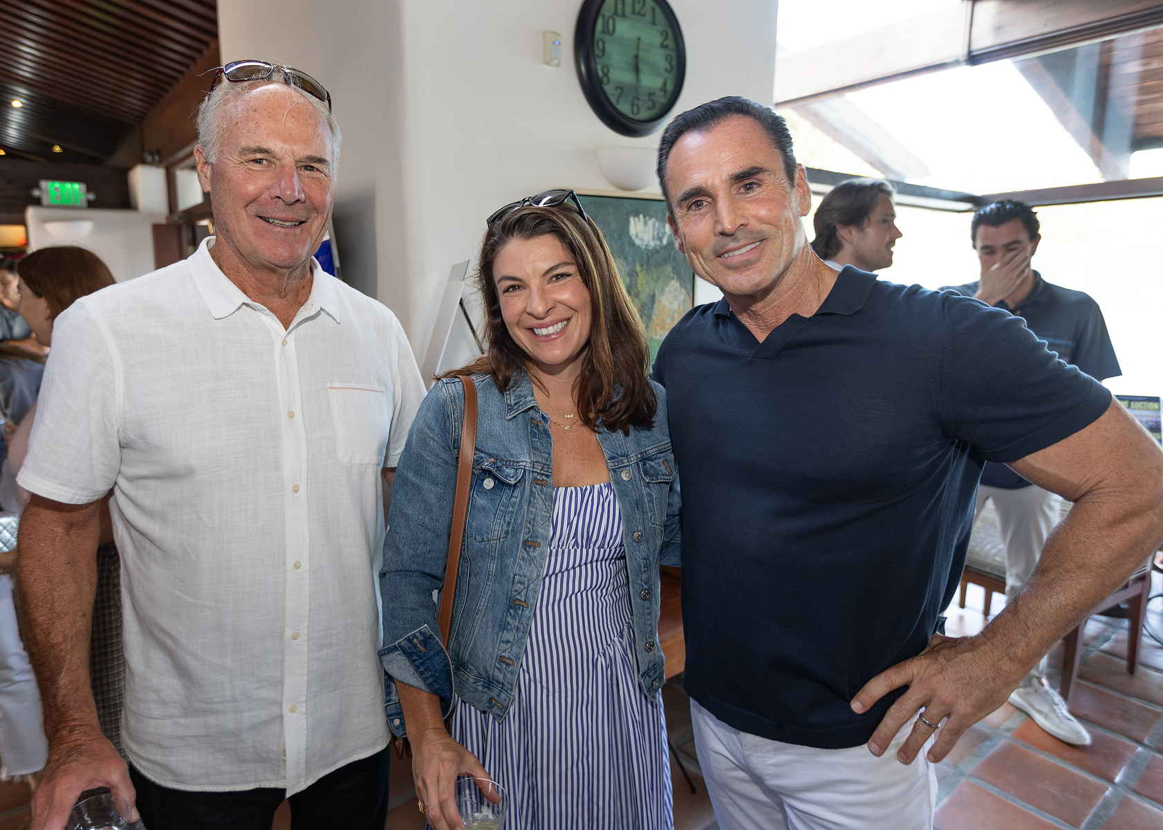 Chuck Scott, Vanessa Scott, Jason Barry (Jon Clark)