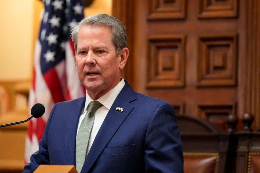 Georgia Republican leaders reject governor's call for redistricting