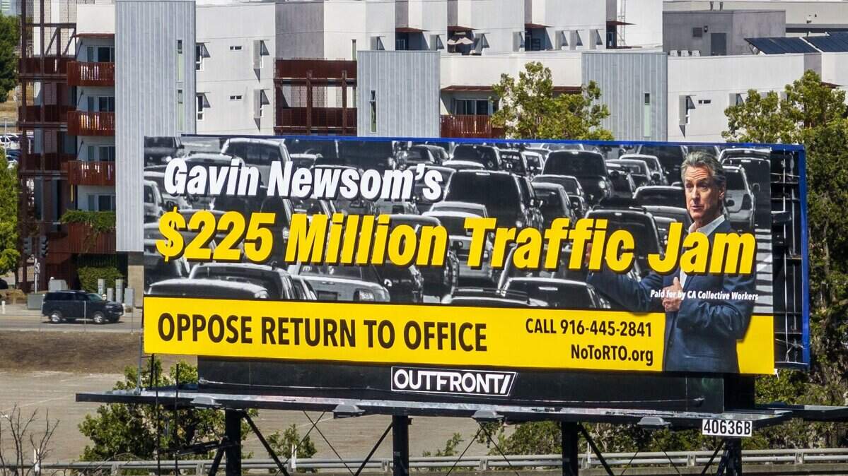 CA state workers protest Newsom’s RTO over traffic and emissions