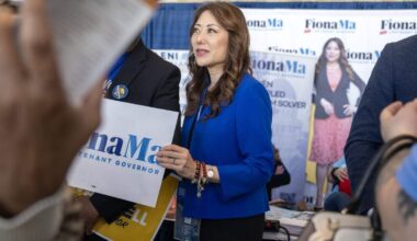 Ma projected to reach November race for lieutenant governor