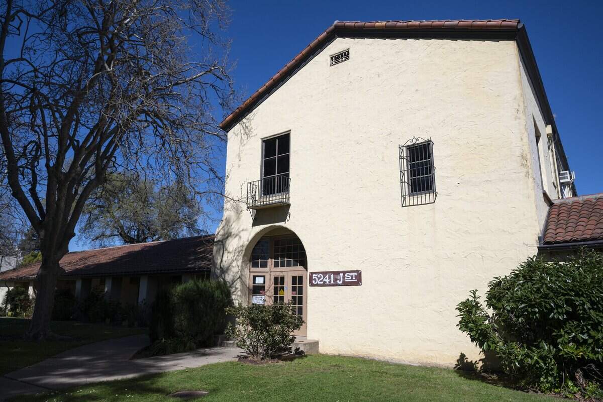 The A. Warren McClaskey Adult Center in East Sacramento in March.