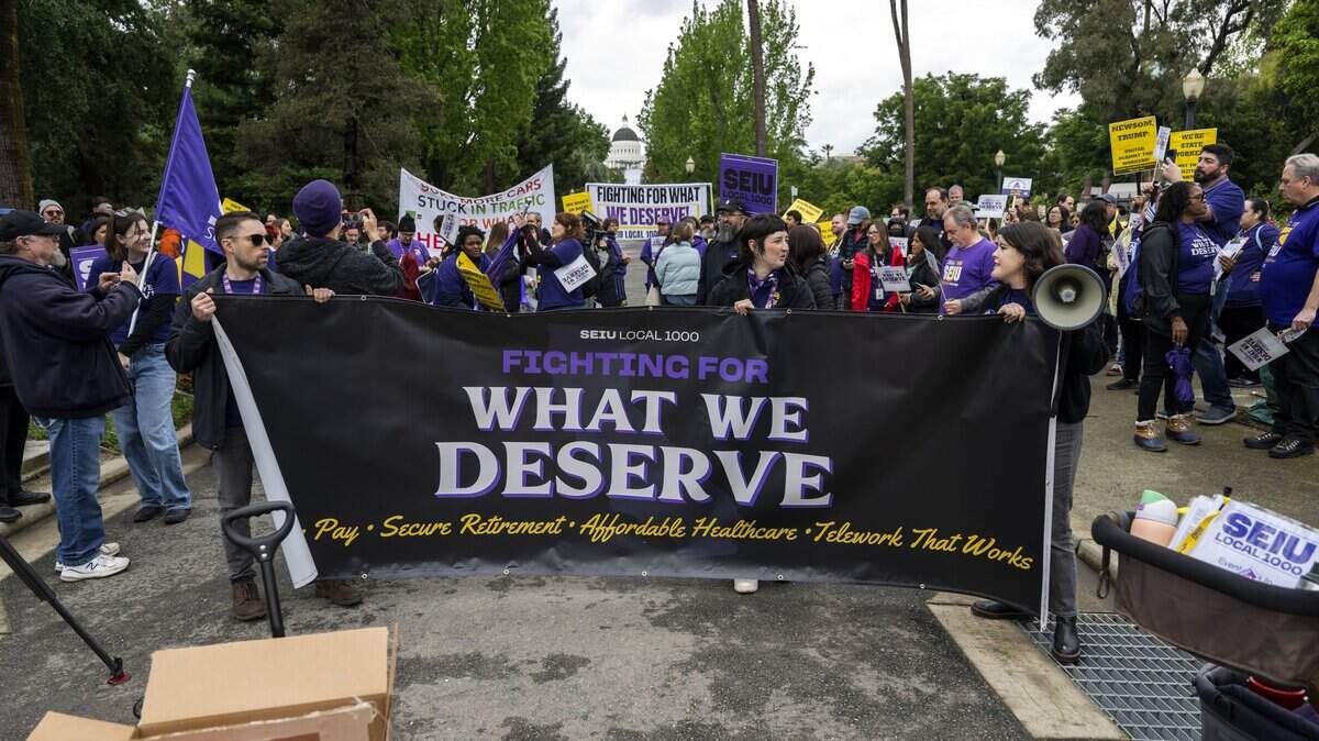 What do CA state workers say about return-to-office order?