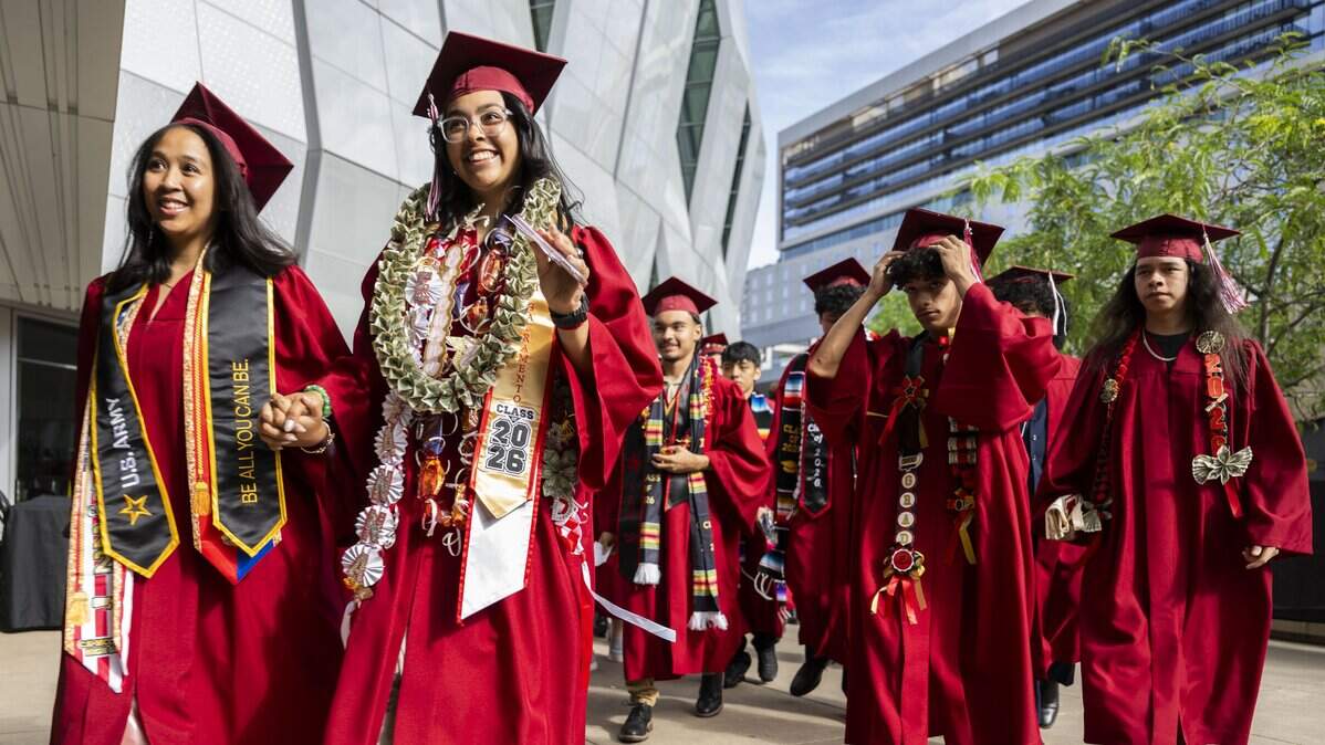 McClatchy holds first graduation at Golden 1 Center