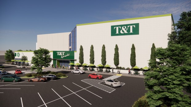T&T Supermarket grocery store at 200 NewPark Mall Road in Newark, concept. (T&T Supermarket)