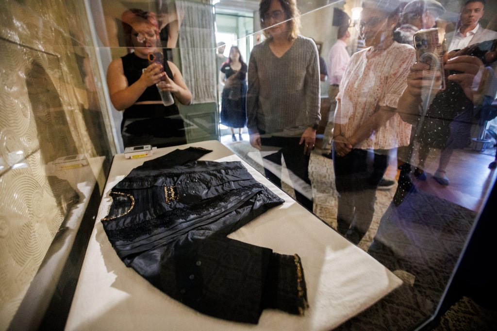 Winchester Mystery House puts historic Sarah Winchester blouse on display