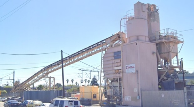 Central Concrete Supply site at 889 Stockton Street in the Rose Garden area of San Jose, seen in March 2026.(Google Maps)