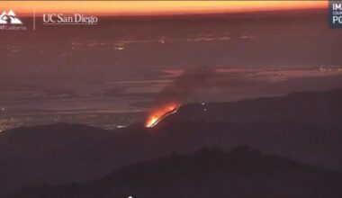 Fire breaks out in the foothills east of San Jose