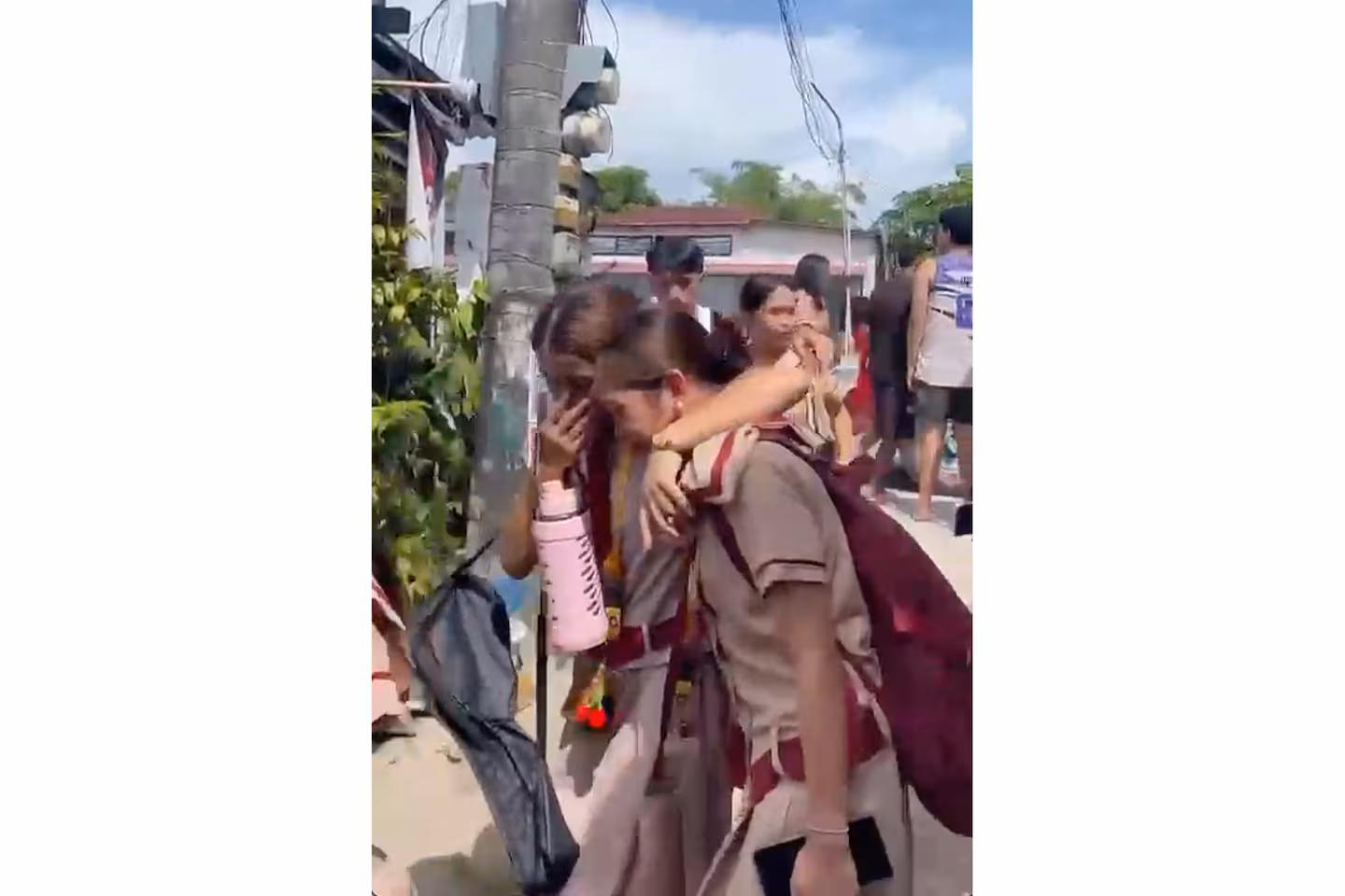 2 young suspects in custody after shooting at high school in Philippines kills 3