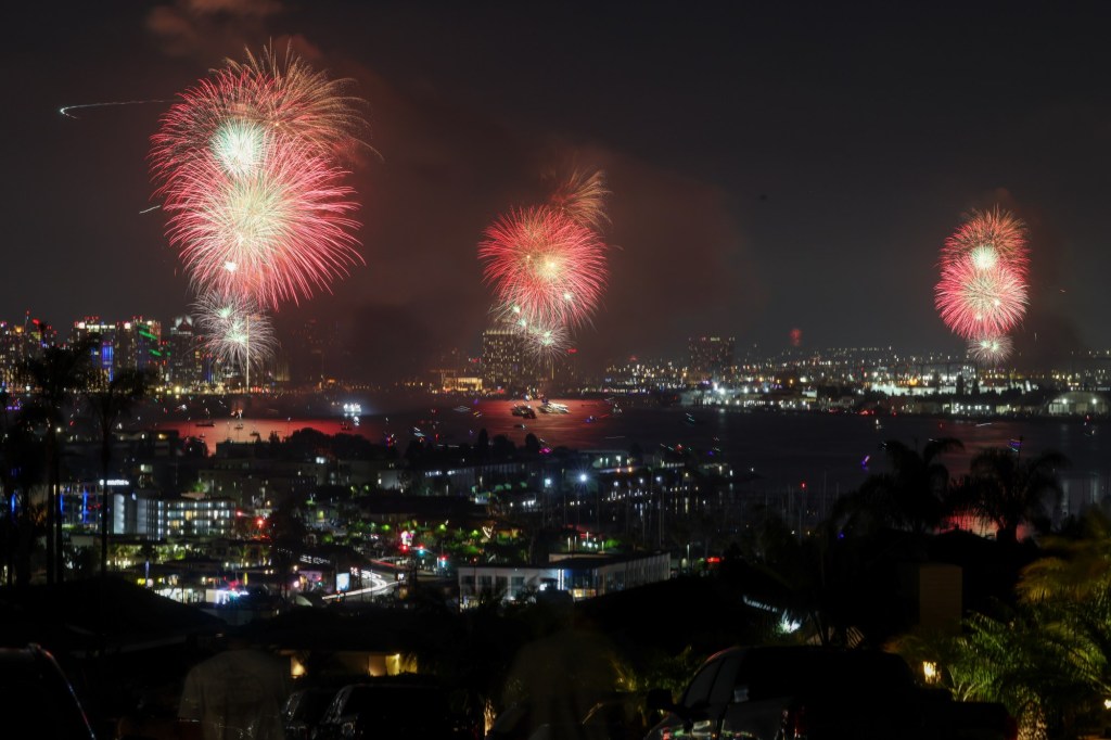 San Diego County fireworks and drone shows July 3-4