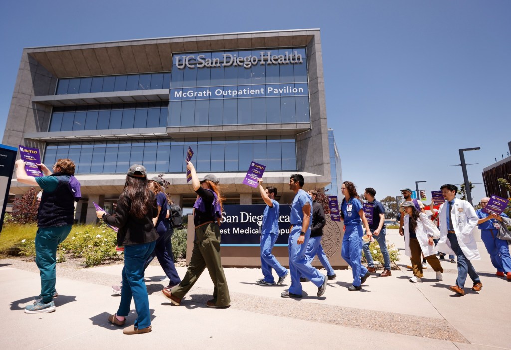 With contract expiring July 1, UC doctors criticize prolonged negotiations – San Diego Union-Tribune