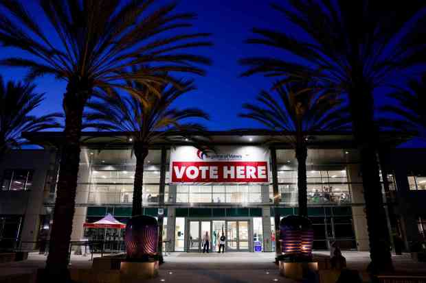 People work at the Registrar of Voters on Tuesday, June 2, 2026 in San Diego, California. (Meg McLaughlin / The San Diego Union-Tribune)