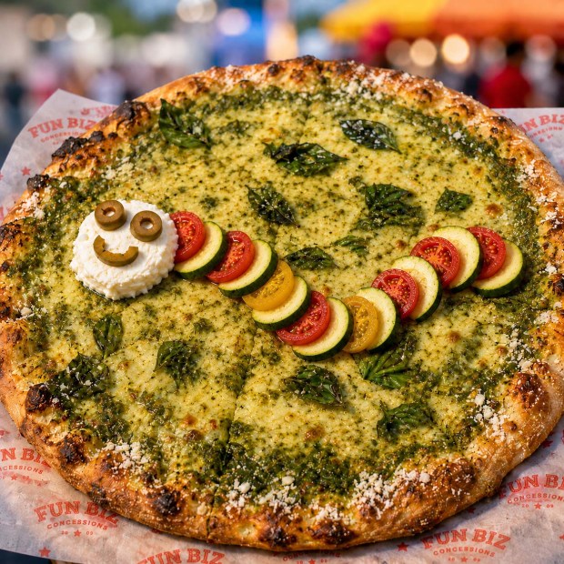 The Very Hungry Caterpillar Garden Pizza Pat's Pizza (San Diego County Fair)