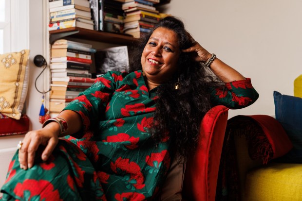 Ghosh also hosts a literary salon and supper club. (Kristian Carreon / The San Diego Union-Tribune)