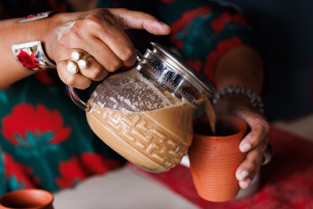 The welcoming warmth of Masala Chai is a familiar sight in many Indian households. (Kristian Carreon / The San Diego Union-Tribune)