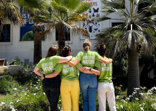 The Nat's Garden Fair hosts are "Here for Nature" at the free annual event in Balboa Park. In addition to a plant sale and giveaway, guests can sip "pollinator" cocktails and do hands-on activities with museum scientists. The event includes a day-of discount for museum admission. (San Diego Natural History Museum)
