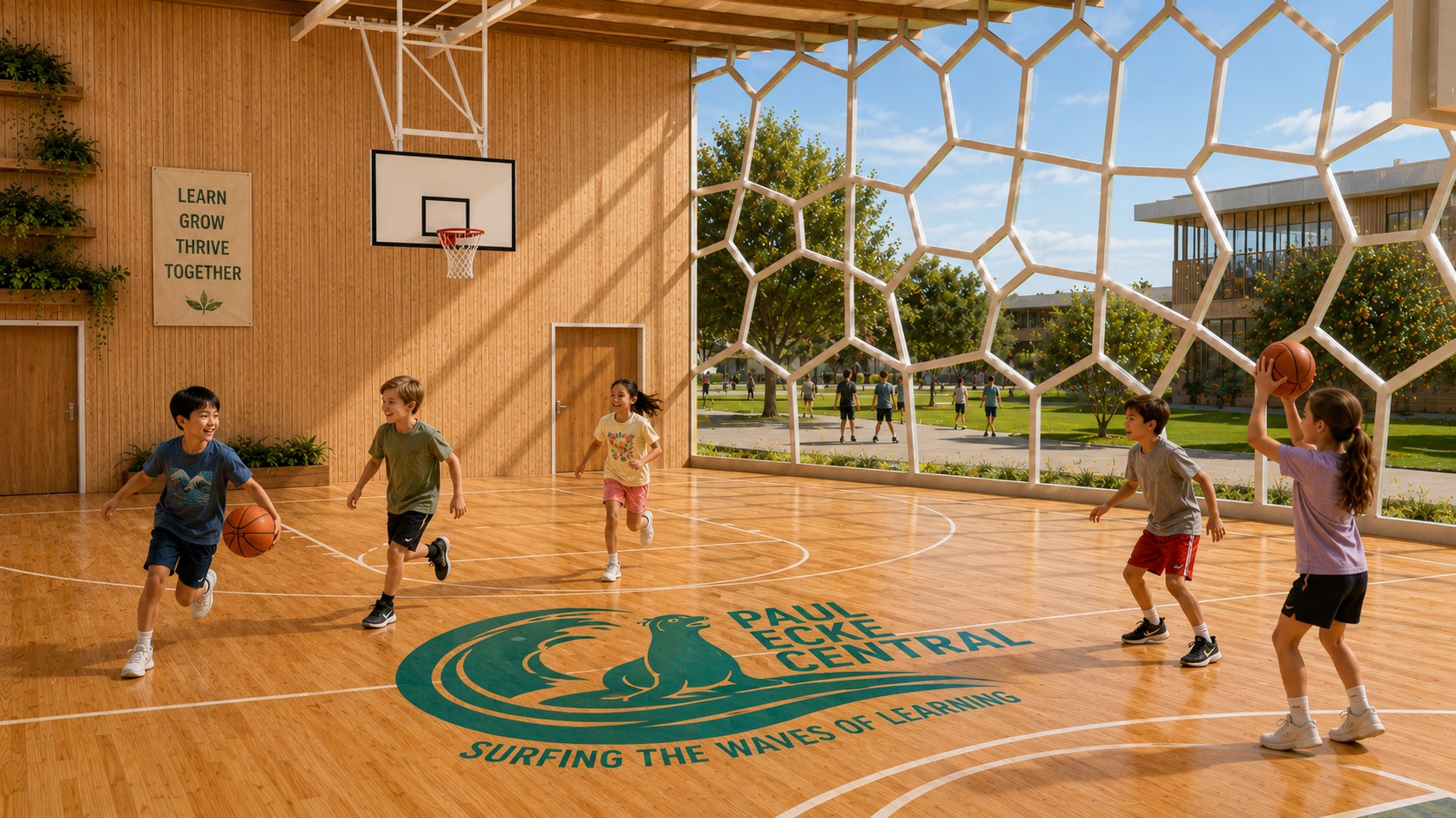 Architecture student Samuel Iacometti’s proposed gym for the Paul Ecke...