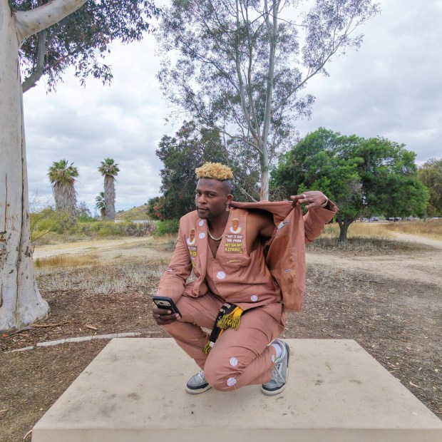 Joseph Harrison, also known as Joe Dreamz, is an entertainer, musician and inspirational street performer. (Joe Dreamz)