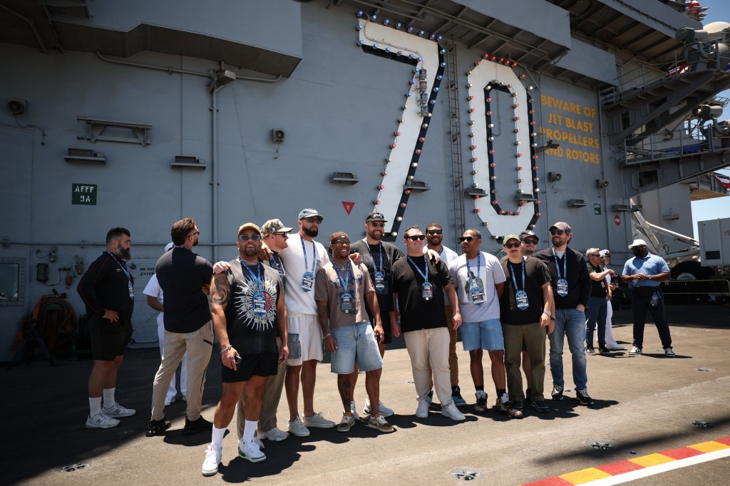 Travis Kelce and other celebrity sightings at NASCAR weekend in Coronado – San Diego Union-Tribune