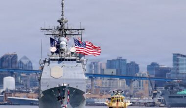 USS Lake Erie returns to San Diego after unusually long deployment – San Diego Union-Tribune