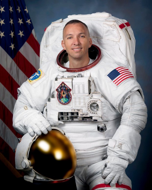 Former MCAS Miramar fighter pilot Randy Bresnik has been chosen to be a member of the four member Artemis III crew. (NASA)