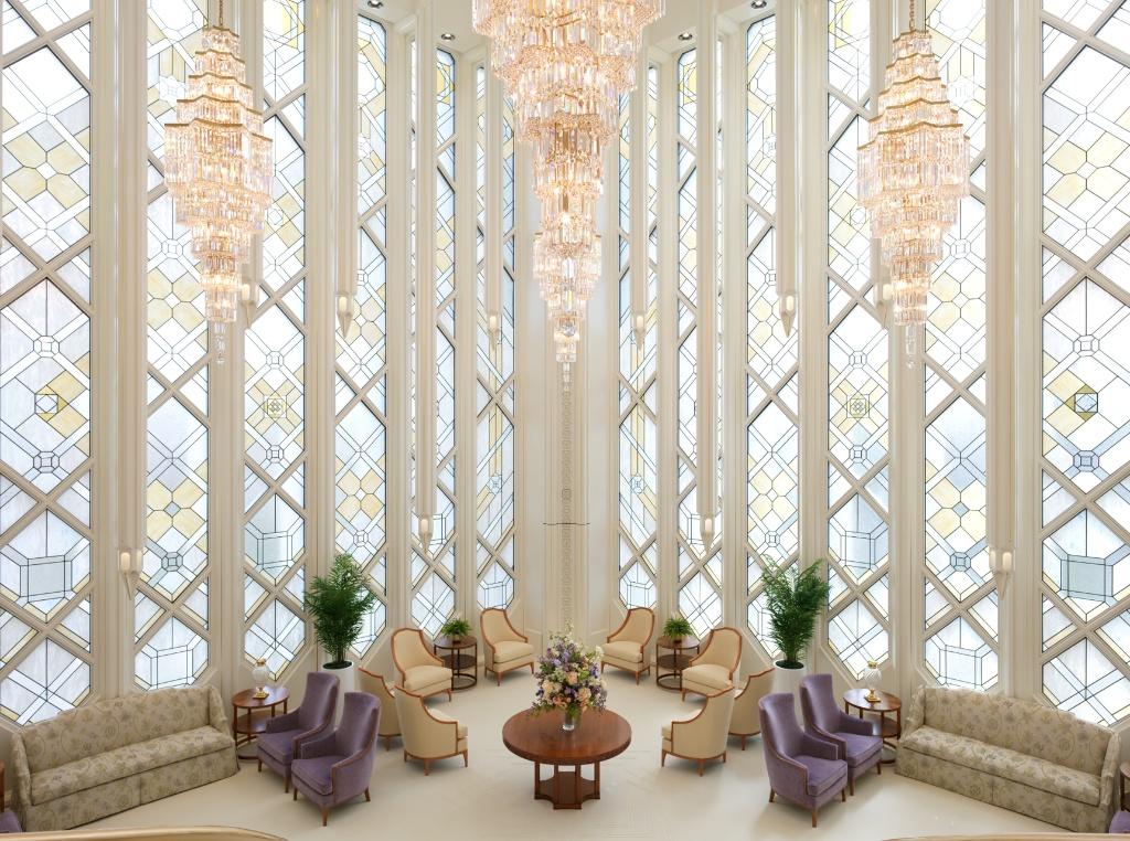 The Celestial Room inside the San Diego California Temple. (San...