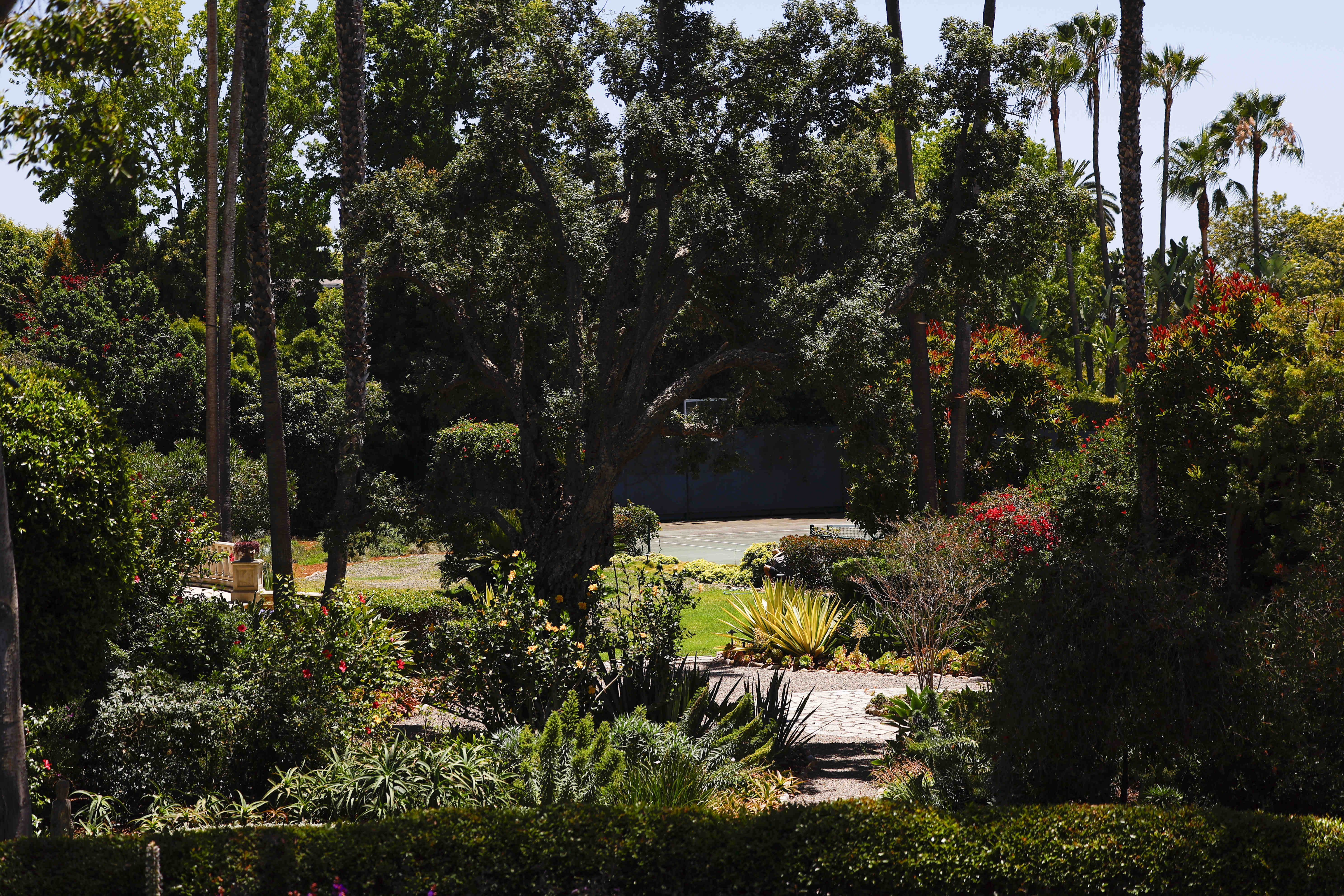 The view from a bedroom balcony of 1205 Muirlands Dr....