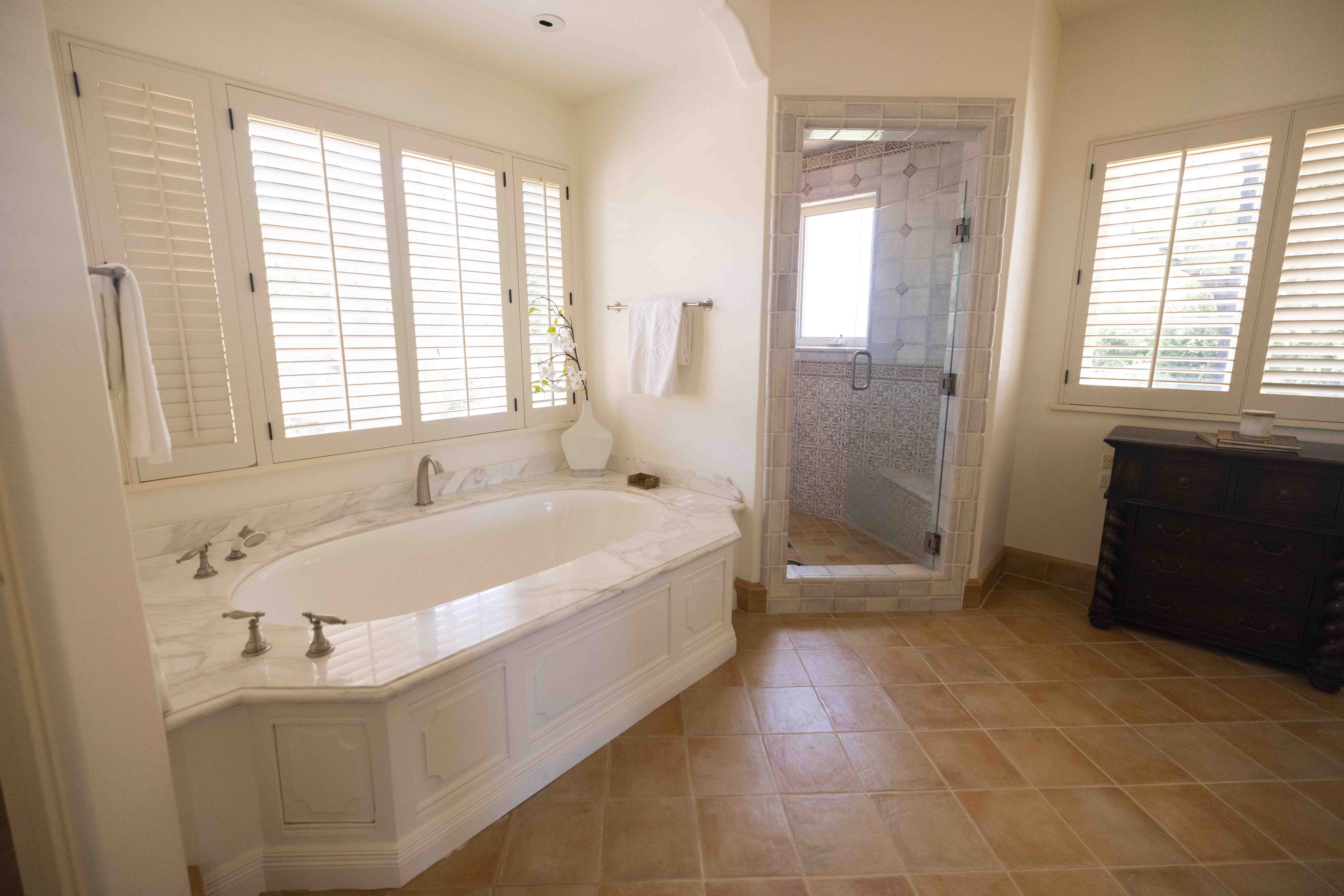 One of the primary bathrooms inside 1205 Muirlands Dr. (Meg...