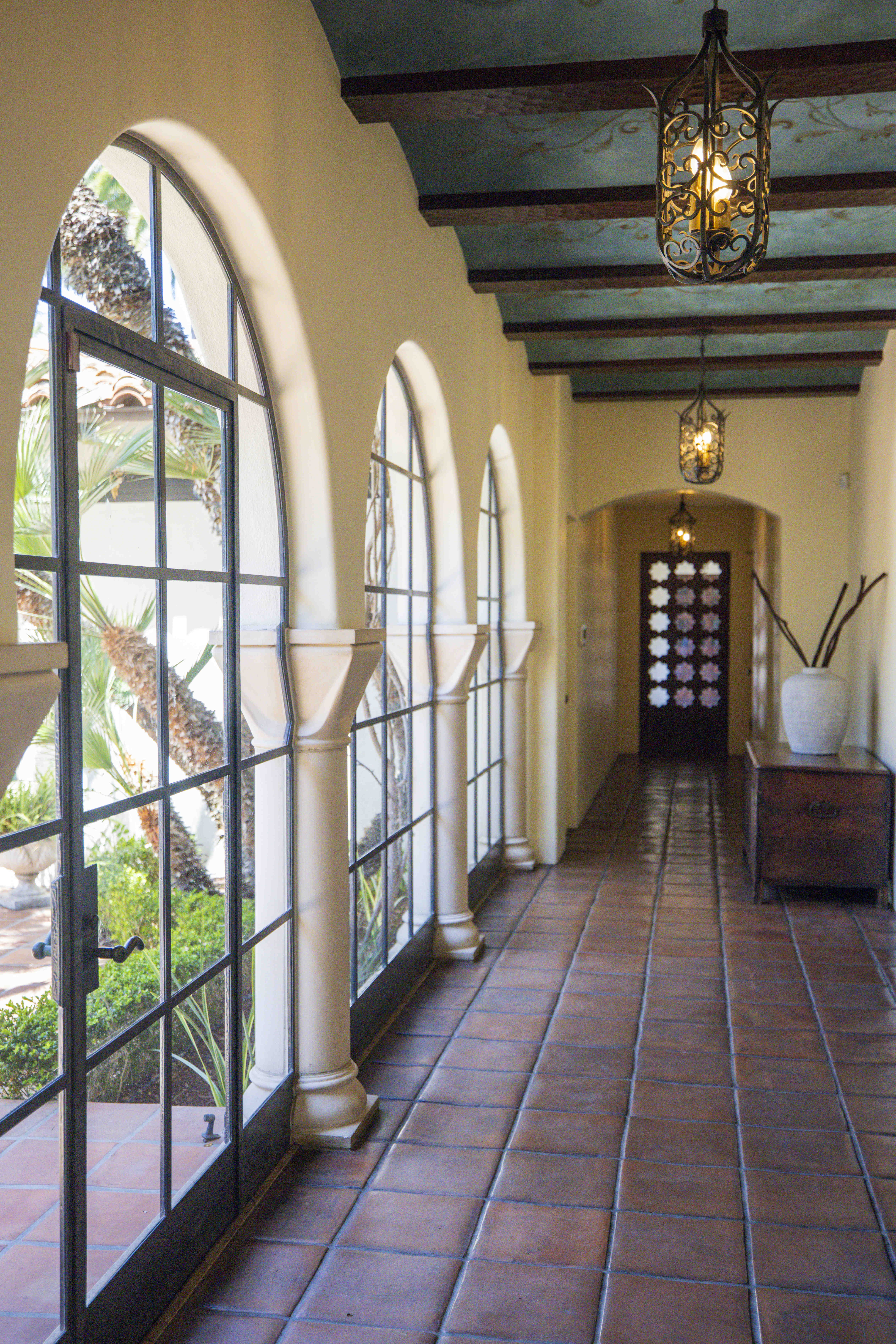 A hallway inside 1205 Muirlands Drive in early June. (Meg...