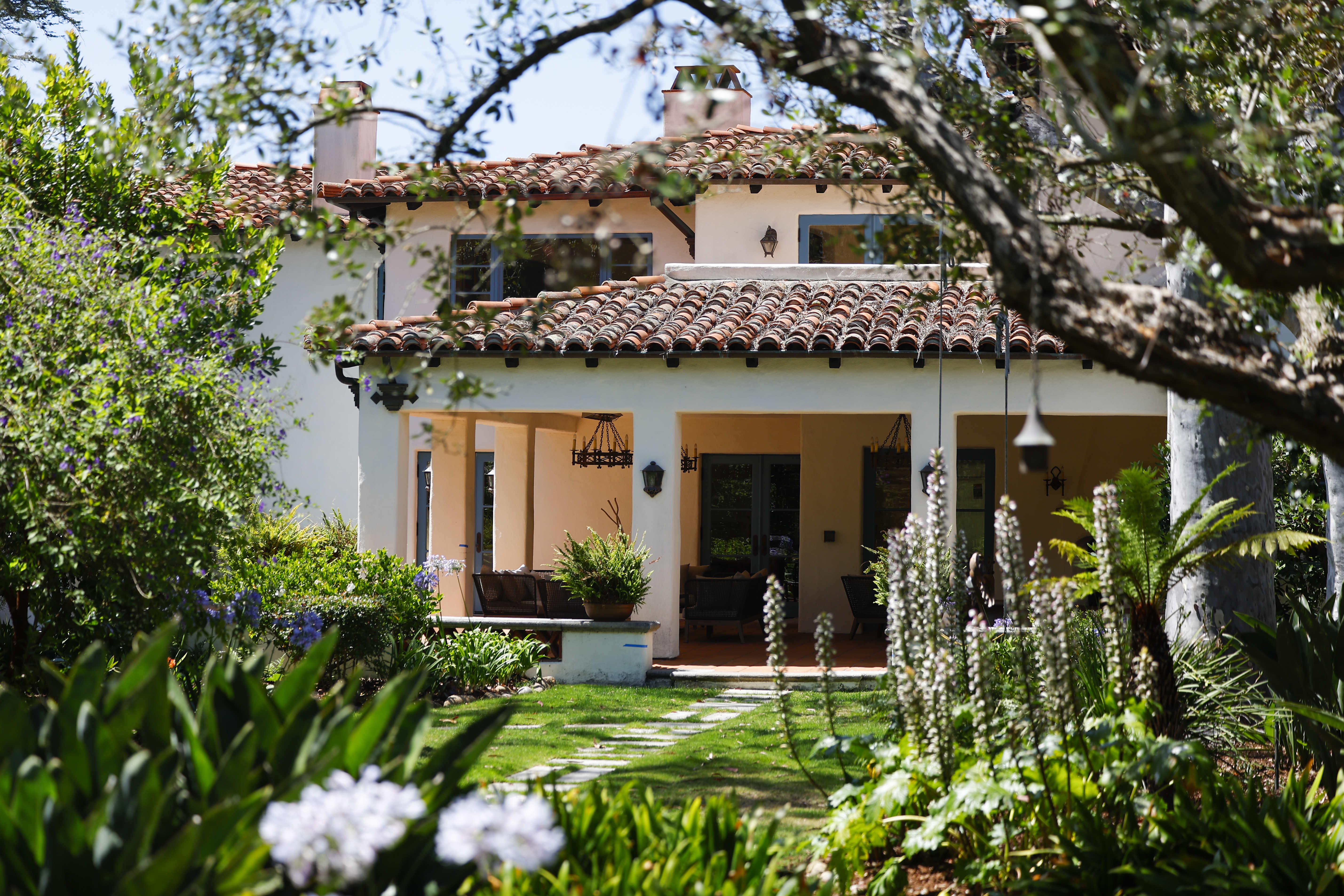 A view from the garden at 1205 Muirlands Drive, on...