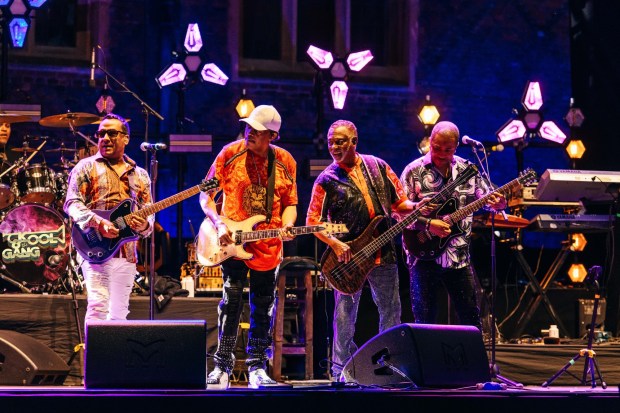 Rock & Roll Hall of Fame inductees Kool & The Gang will perform at The Shell on Sunday, June 28. (Courtesy San Diego Symphony)