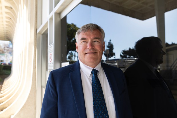 National City, CA - Newly appointed National City city manager Doug Schulze at National City City Hall on Tuesday, June 16, 2026, in National City, CA. (Luke Johnson / The San Diego Union-Tribune)