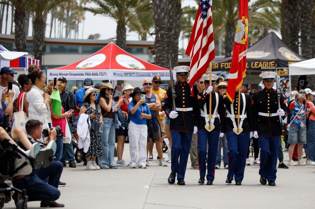 Thousands kick off America’s 250th birthday early with a seaside celebration in Oceanside – San Diego Union-Tribune