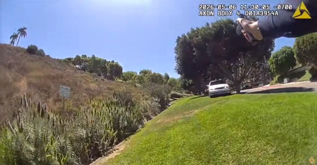 Video shows San Diego police officer fire at driver