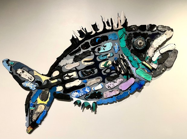 The San Diego Natural History Museum's new exhibition, titled "Washed Ashore: Art to Save the Sea," opens on May 22 and is on display through Feburary of 2027. It will showcase large sculptures of marine life made from plastic collected from beaches. (Washed Ashore)