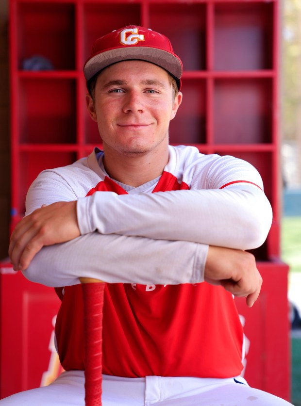 Cathedral Catholic baseball player Joshua Priest on April 8, 2026 in San Diego, CA. (K.C. Alfred / The San Diego Union-Tribune)