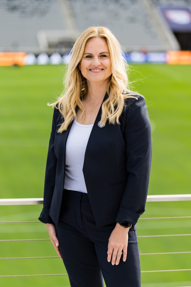 Jennifer Bower is the chief revenue officer for San Diego Football Club. (Jeff Lewis)