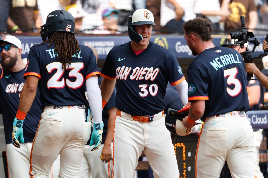 Gavin Sheets is the Padres' connector