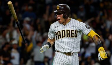Freddy Fermin's first homer halts Padres' skid at six games